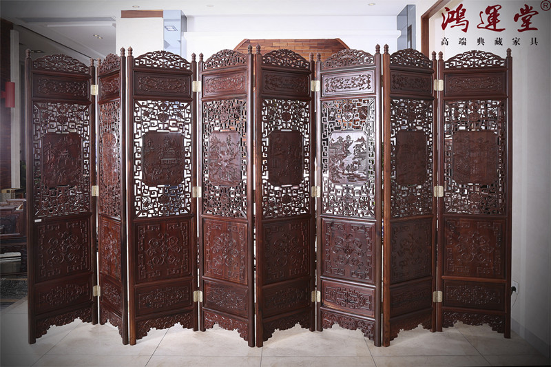 鸿运堂红酸枝家具